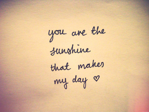 you are...